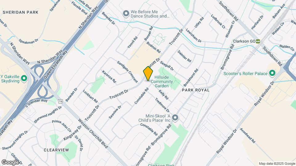 1354 Kelly Rd Map and Location Details