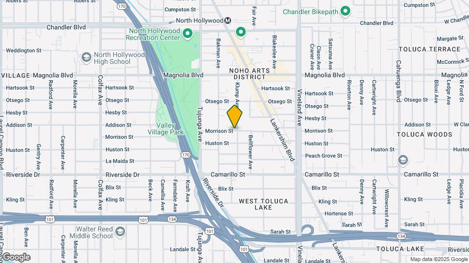 11227 Morrison St Map and Location Details