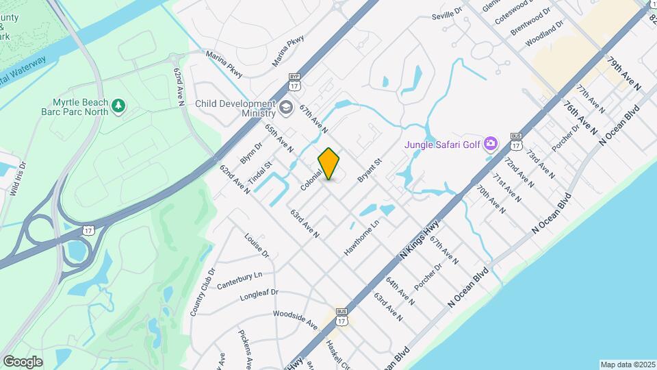 708 65th Ave N Map and Location Details