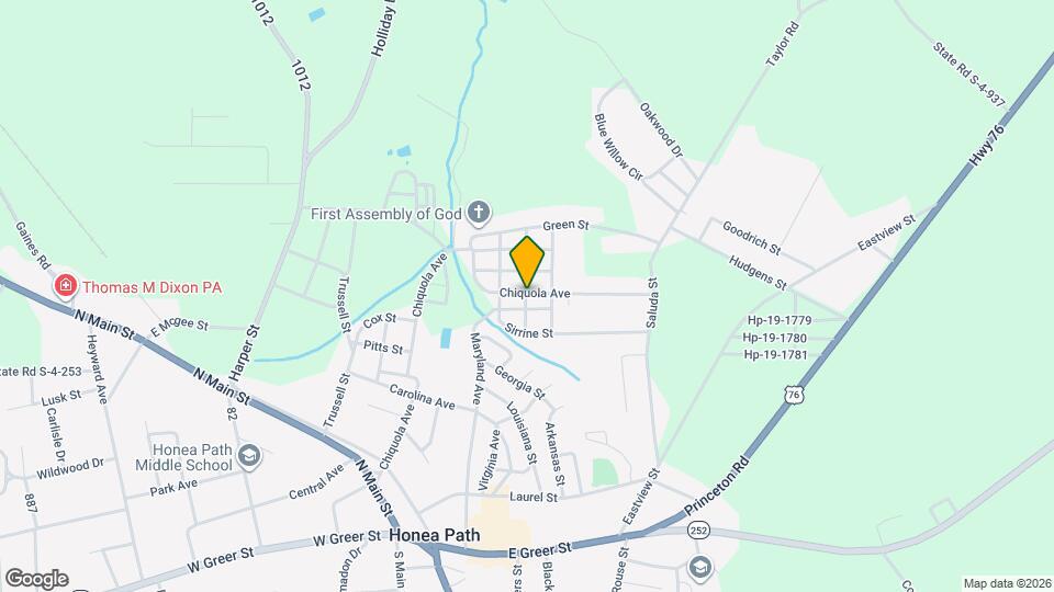 102 Kay St Map and Location Details