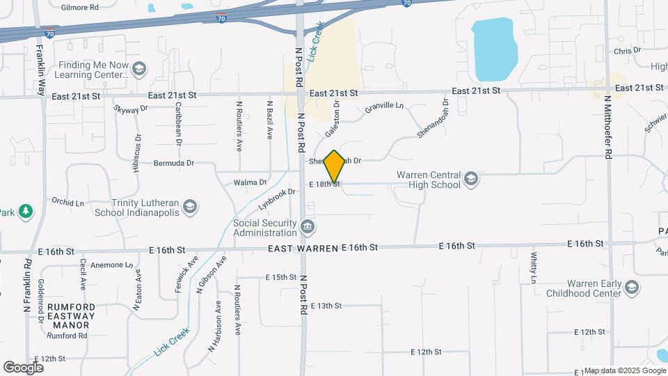 9045 E 18th St Map and Location Details