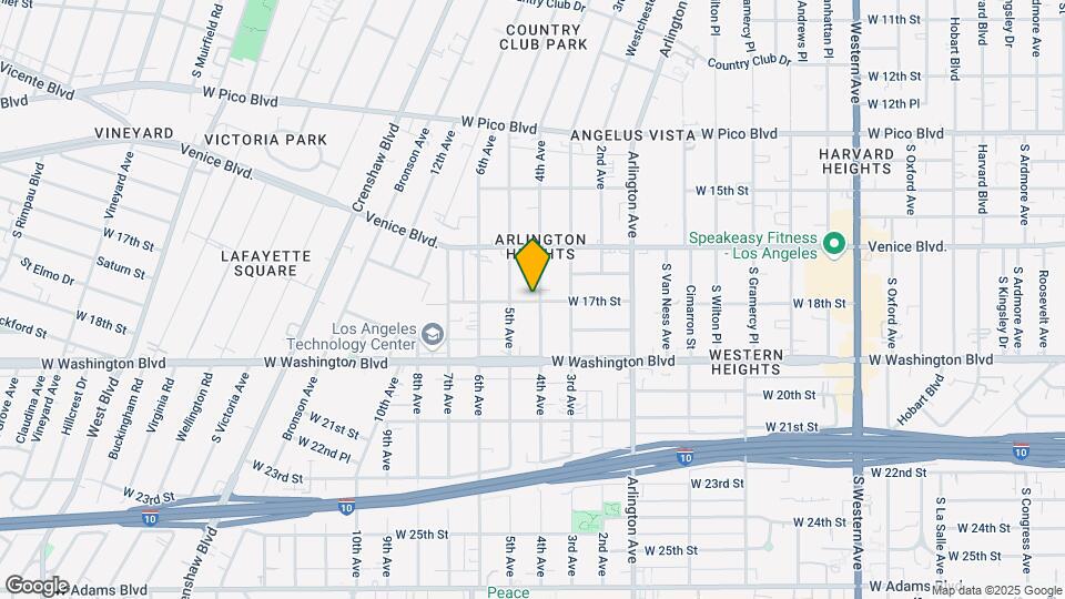 3401-3403 W 17th St Map and Location Details