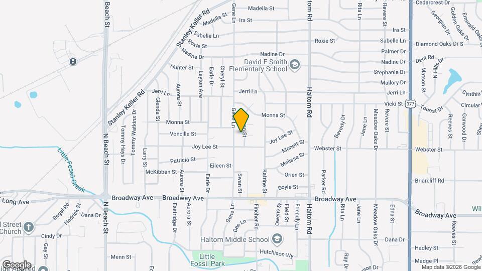 3517 Swan St Map and Location Details