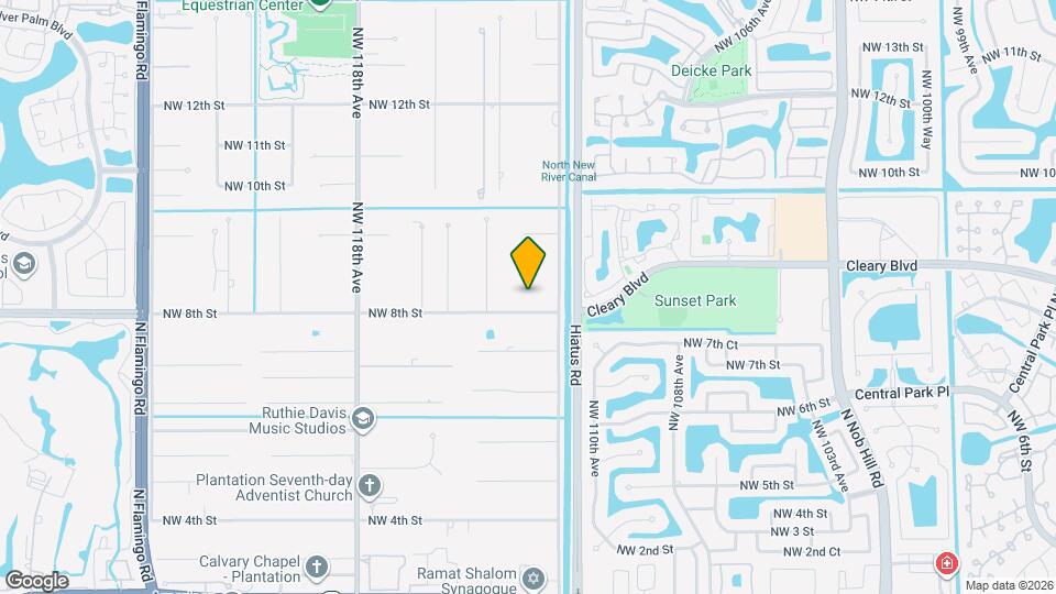 11301 NW 8th St Map and Location Details