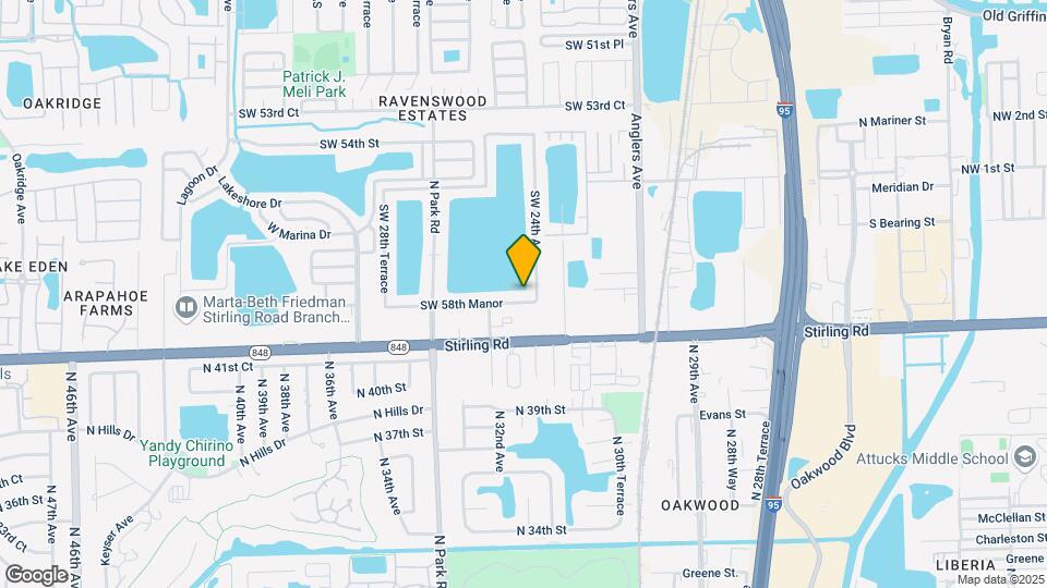 2411 SW 58th Manor Map and Location Details