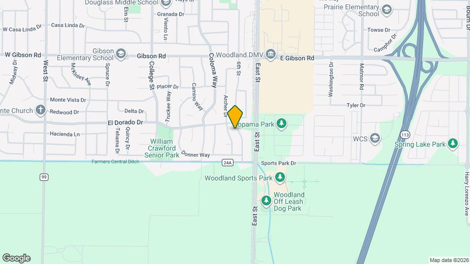 1708 6th St Map and Location Details