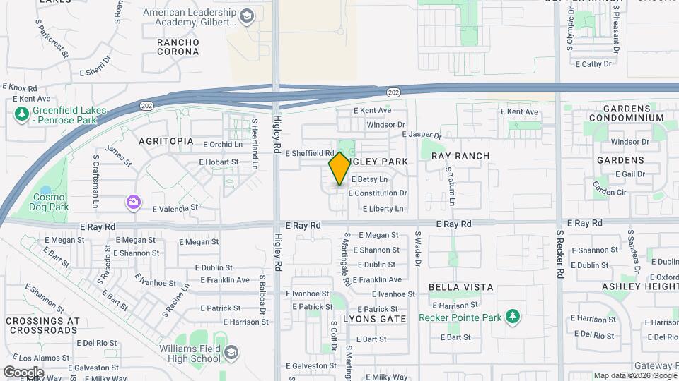 1509 S Colt Dr Map and Location Details