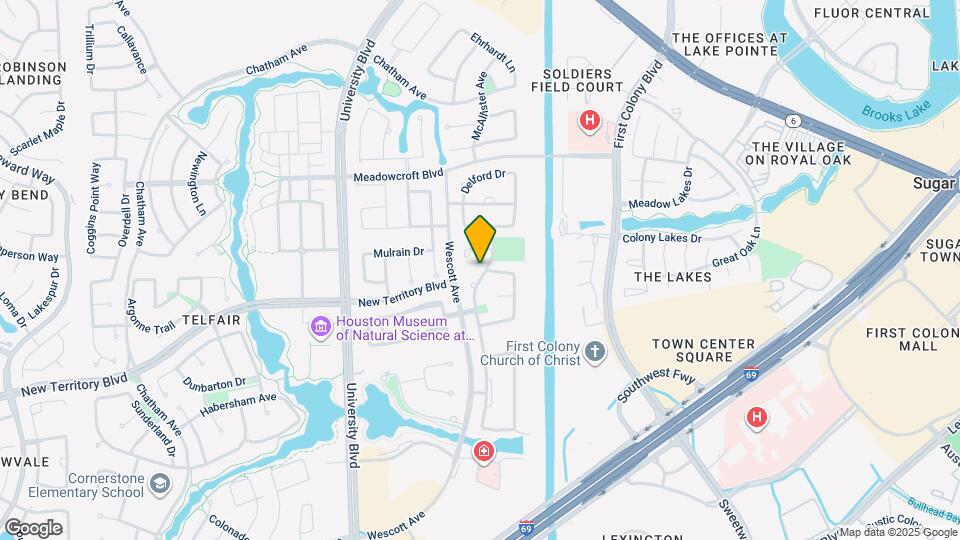 1206 Coleridge St Map and Location Details