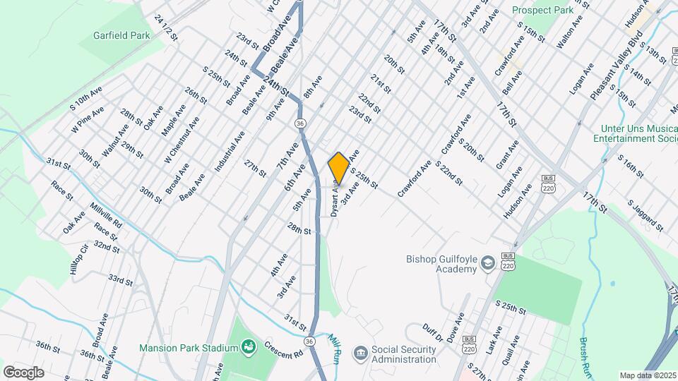 2603 Dysart Ave, Unit Secondfloor,duplex in Altoona, PA