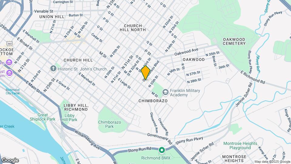 711 Chimborazo Blvd Map and Location Details