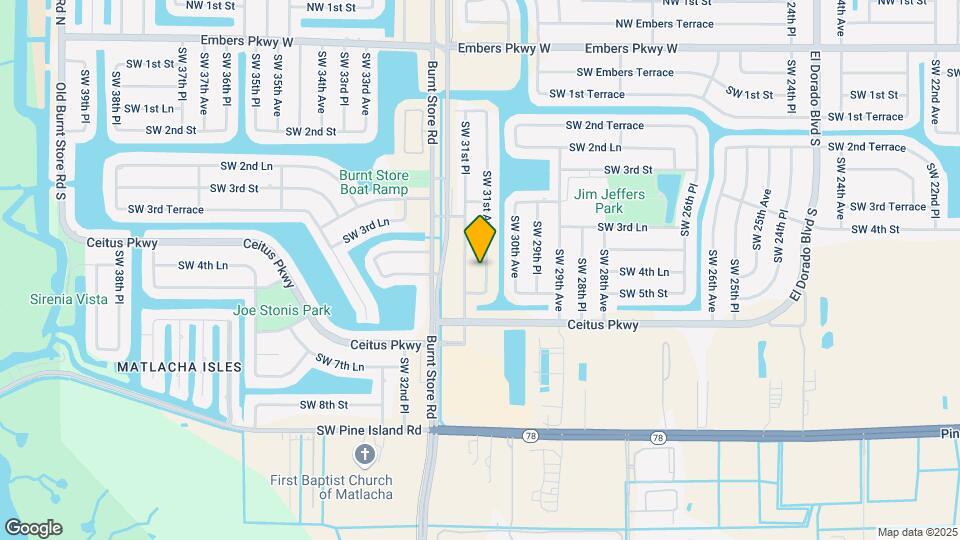418 SW 31st Ave Map and Location Details