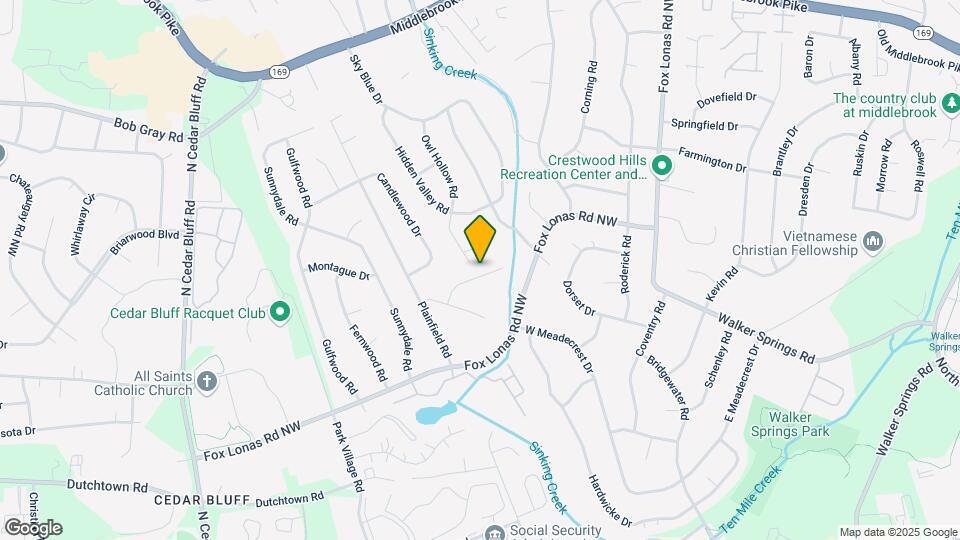 8909 Ormand Ln Map and Location Details