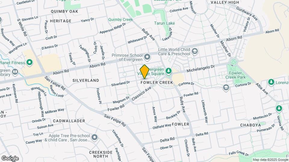 3162 Silverland Dr Map and Location Details