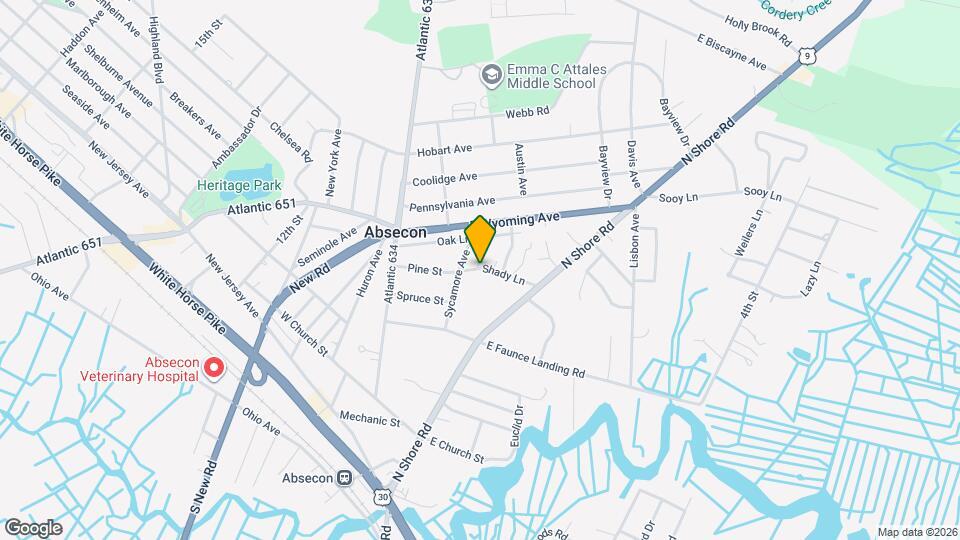 56 Shady Ln Map and Location Details