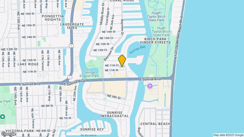 2555 NE 11th St, Unit 706 Map and Location Details