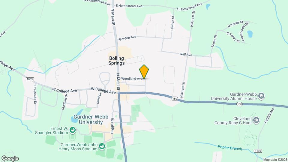 132 Woodland Ave Map and Location Details