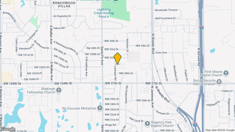 1015 NW 29th St Map and Location Details