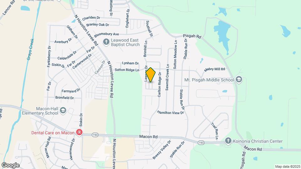 1485 Pemberton Ln Map and Location Details