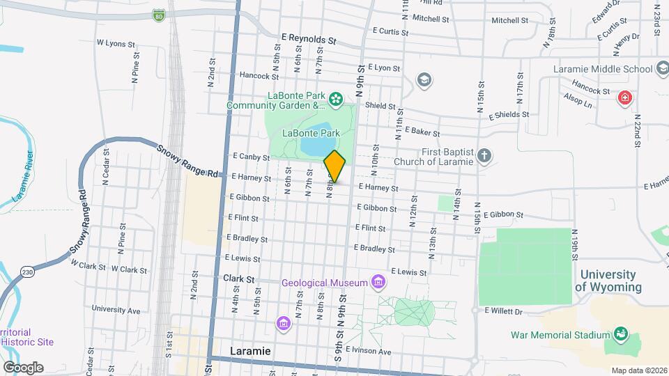 769 N 8th St Map and Location Details