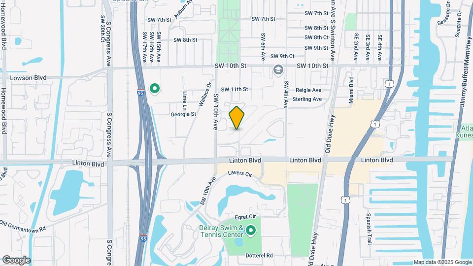 15863 SW 8th Ave Map and Location Details