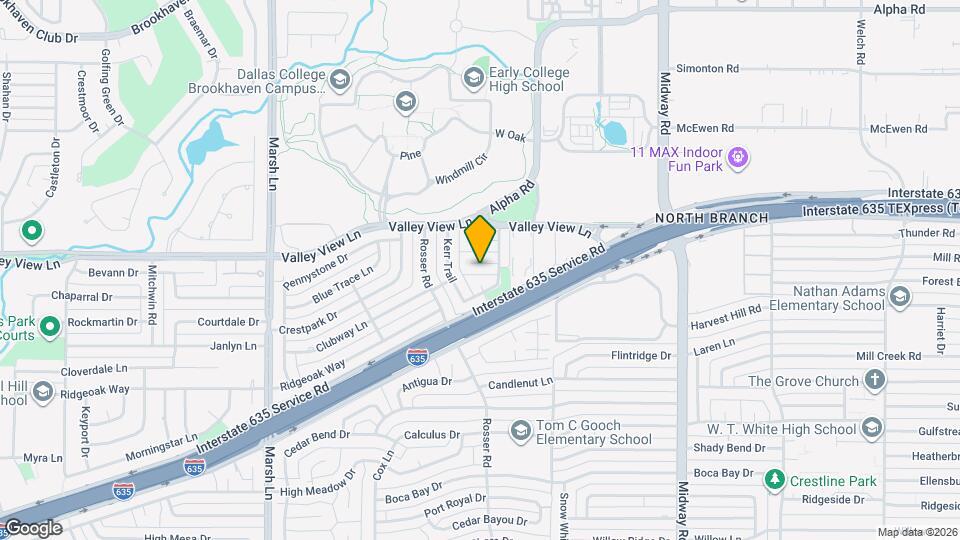 4014 Kerr Cir Map and Location Details