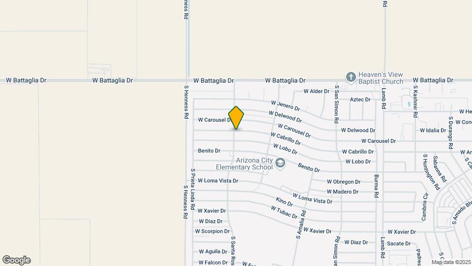 12459 W Cabrillo Dr Map and Location Details