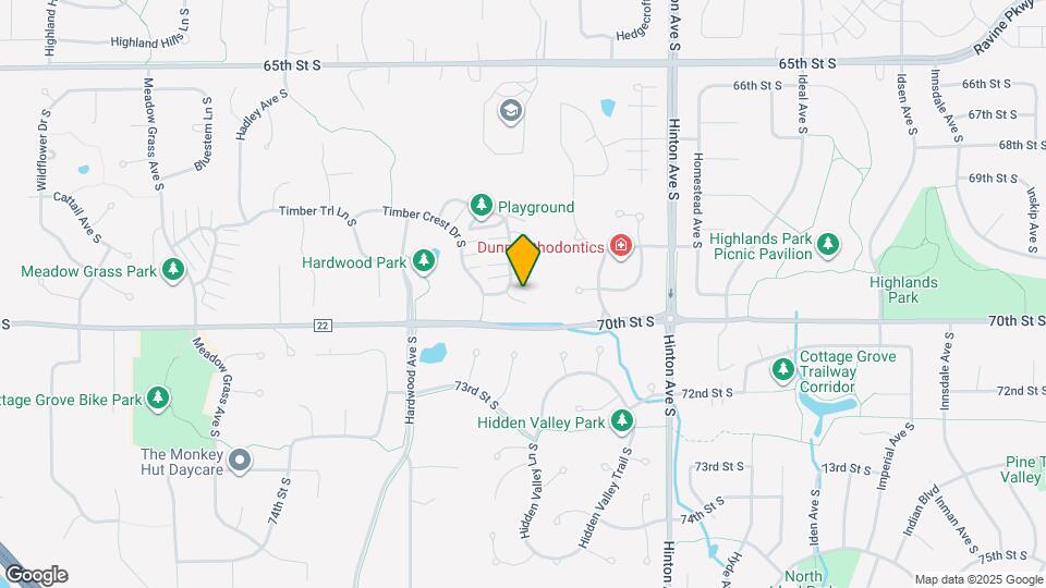 6893 Pine Crest Trail S Map and Location Details