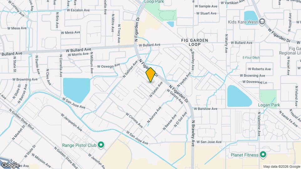 4333 W Pinsapo Dr Map and Location Details