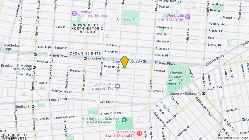 1608 Union St Mapa y Detalles de la Ubicación