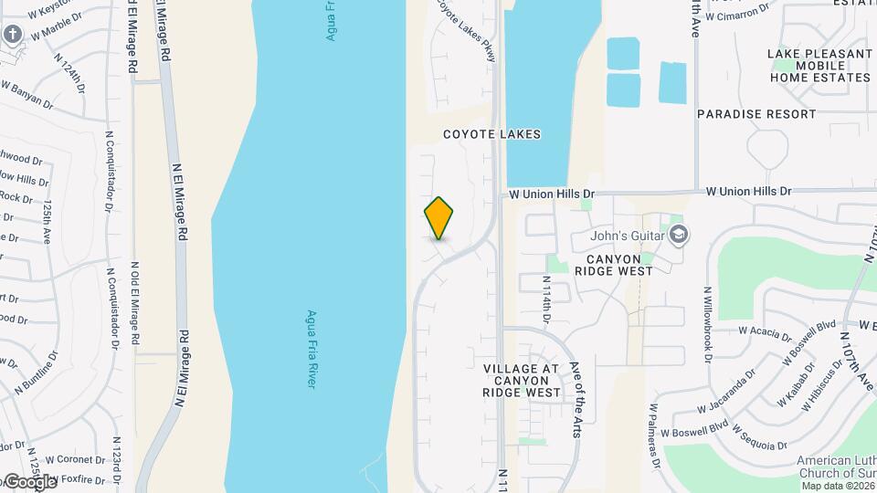 18293 N 116th Dr Map and Location Details