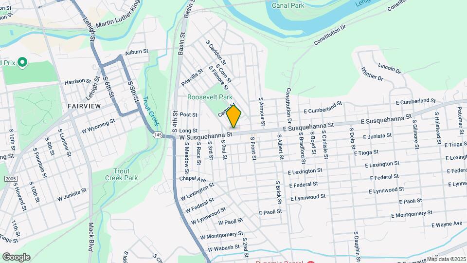 137 W Susquehanna St-Unit -1 Map and Location Details