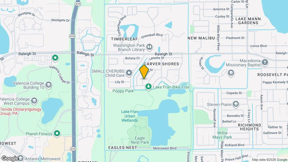 5272 Letha St Map and Location Details