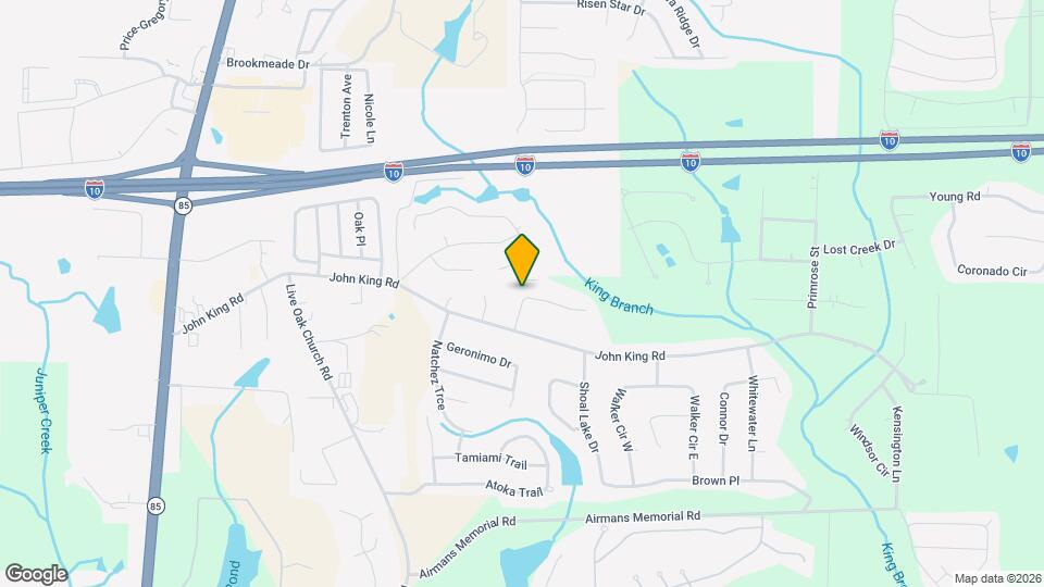 3349 Shoal Creek Cove Map and Location Details