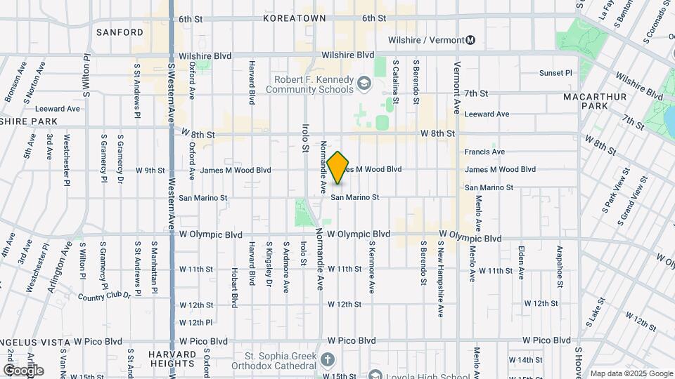 929 S Mariposa Ave Mapa y Detalles de la Ubicación