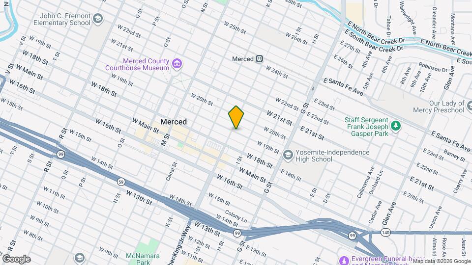 259 W 19th St Map and Location Details