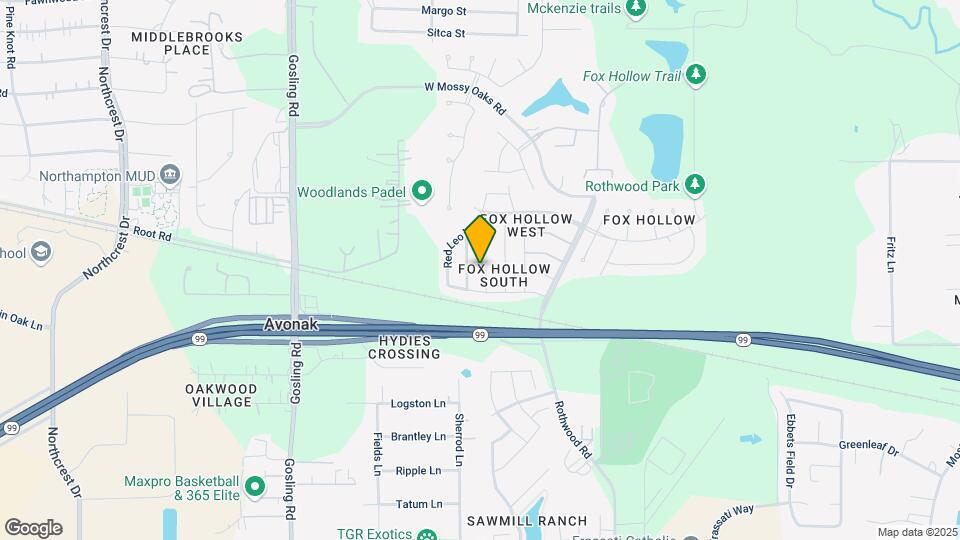 22819 Sherioaks Ln Mapa y Detalles de la Ubicación