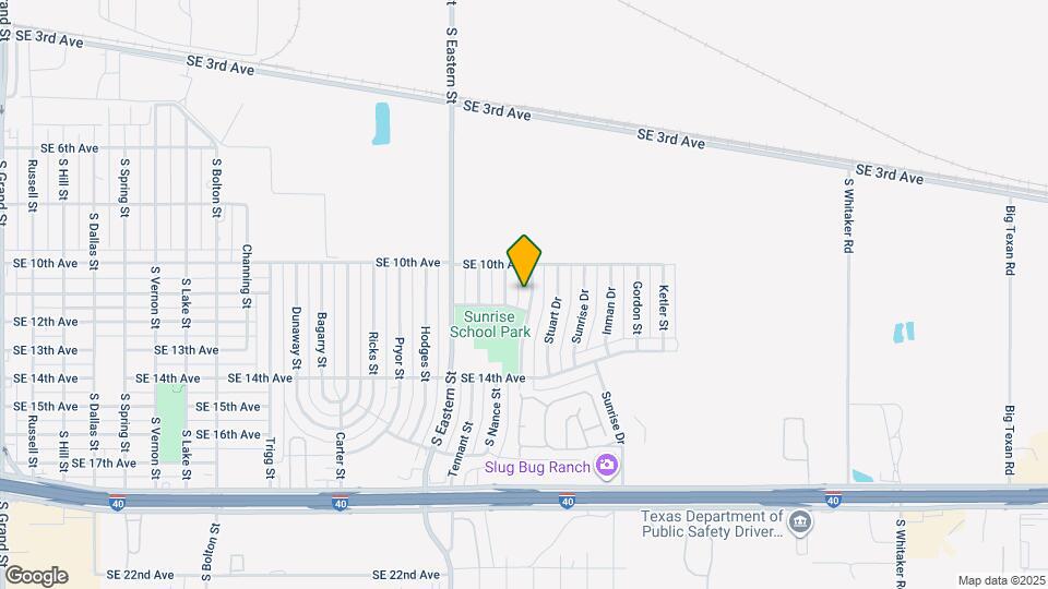 1010 Tudor Dr Map and Location Details