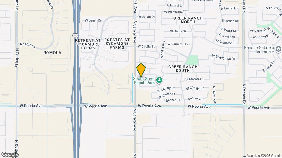 16282 W Mercer Ln Mapa y Detalles de la Ubicación