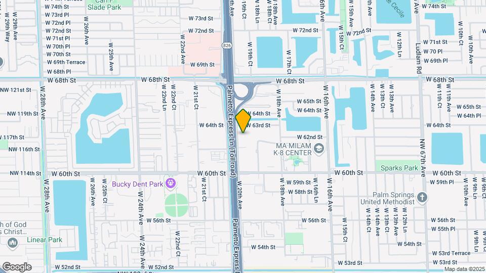 6215 W 20th Ave Mapa y Detalles de la Ubicación