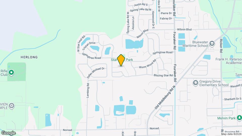 8478 Starbrite Court Map and Location Details