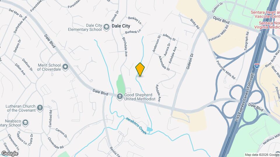 14835 Anderson Ct Mapa y Detalles de la Ubicación