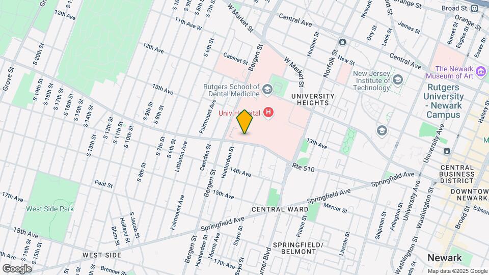 205 S Orange Ave, Unit 1 Map and Location Details