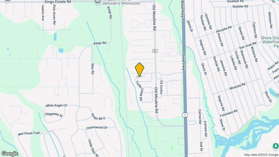 3208 Turtle Creek Rd Map and Location Details