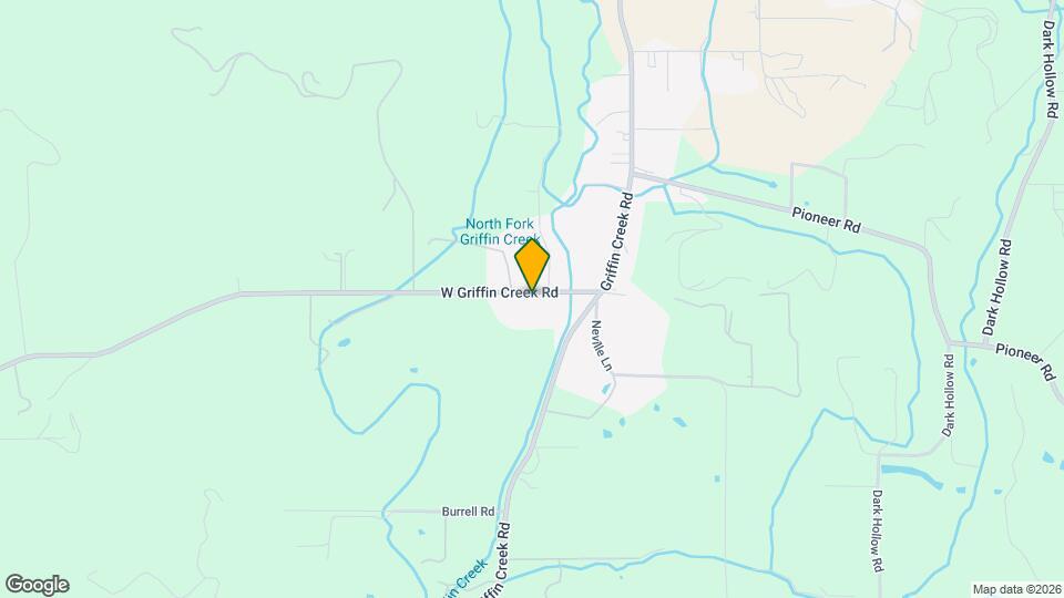 2883 W Griffin Creek Rd Map and Location Details