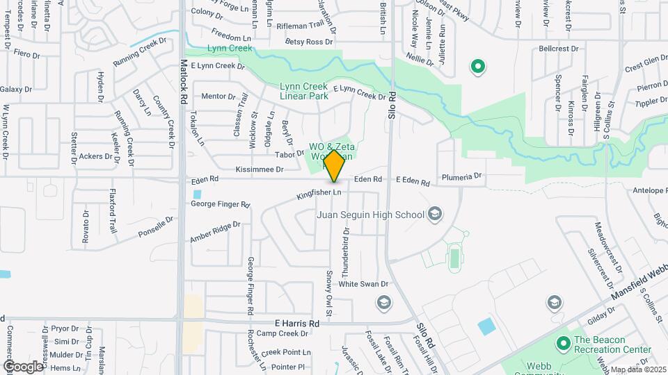 421 Kingfisher Ln Map and Location Details