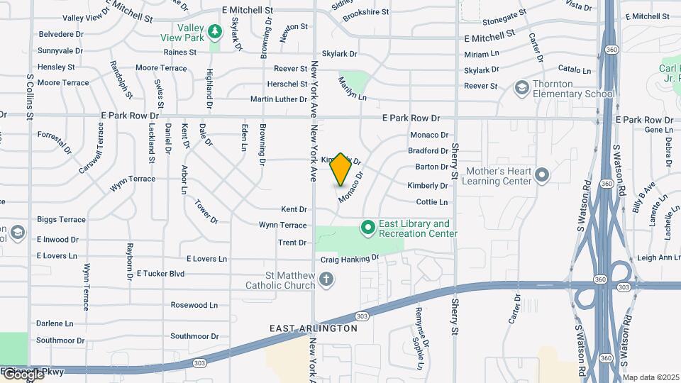 1617 Mignon Dr, Unit 2921C Map and Location Details