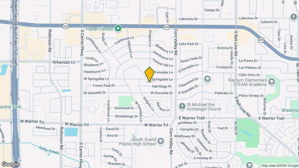 434 Oak Ridge Pl Map and Location Details