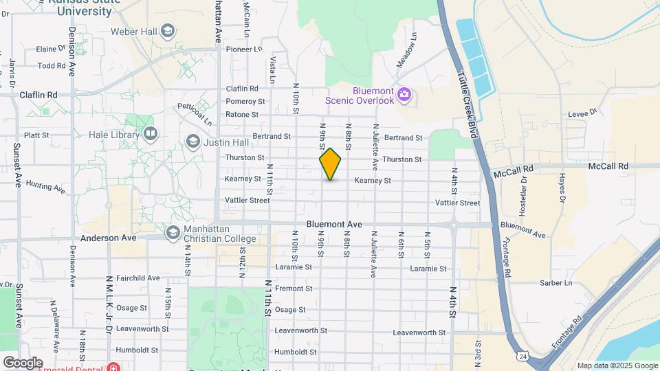 823 Kearney St Map and Location Details