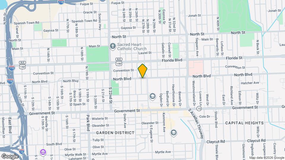 2618 North Blvd Mapa y Detalles de la Ubicación