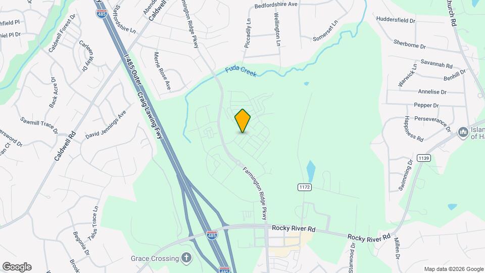 5815 Clear Creek Ln Map and Location Details